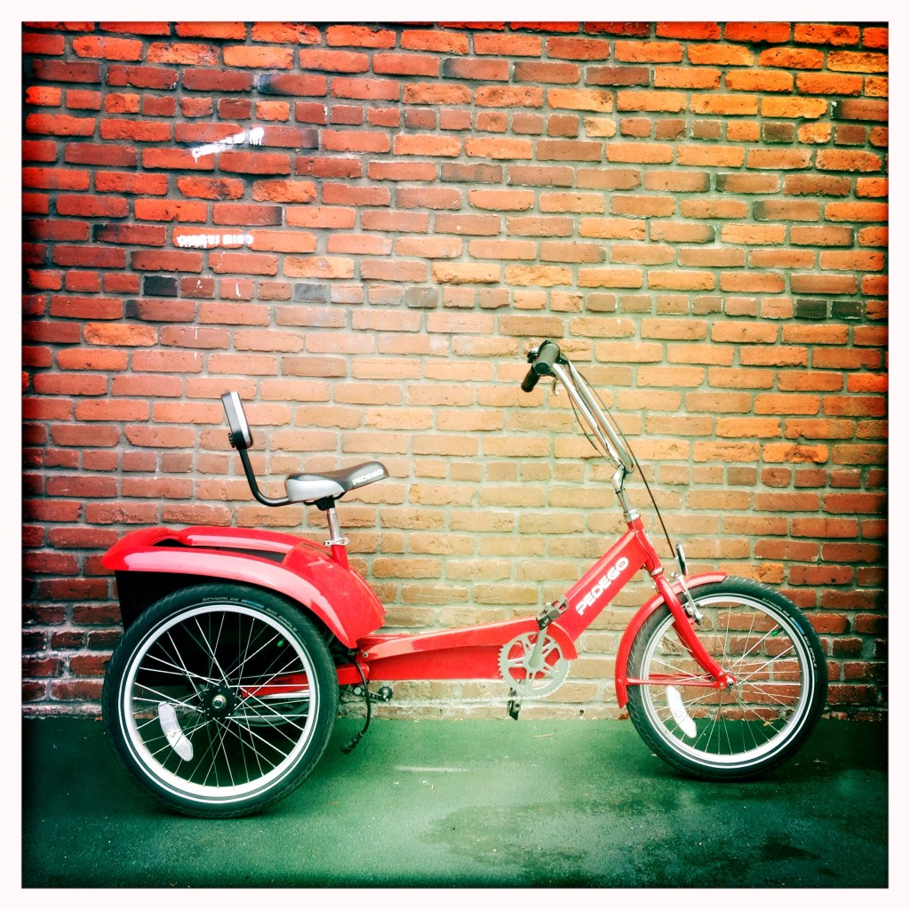 red trike bike